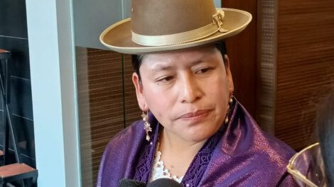 Reelección de Evo Morales según la senadora Virginia Velasco