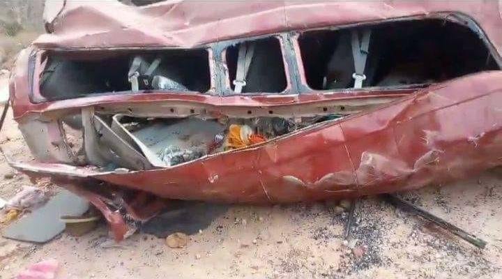 Accidente de minibús en La Paz