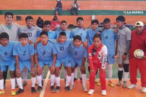 Oruro futsal Sub-14 se prepara para el campeonato nacional