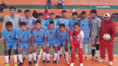 Oruro futsal Sub-14 se prepara para el campeonato nacional