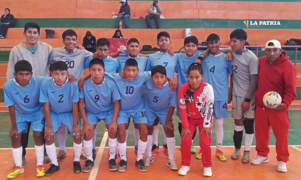 Oruro futsal Sub-14 se prepara para el campeonato nacional