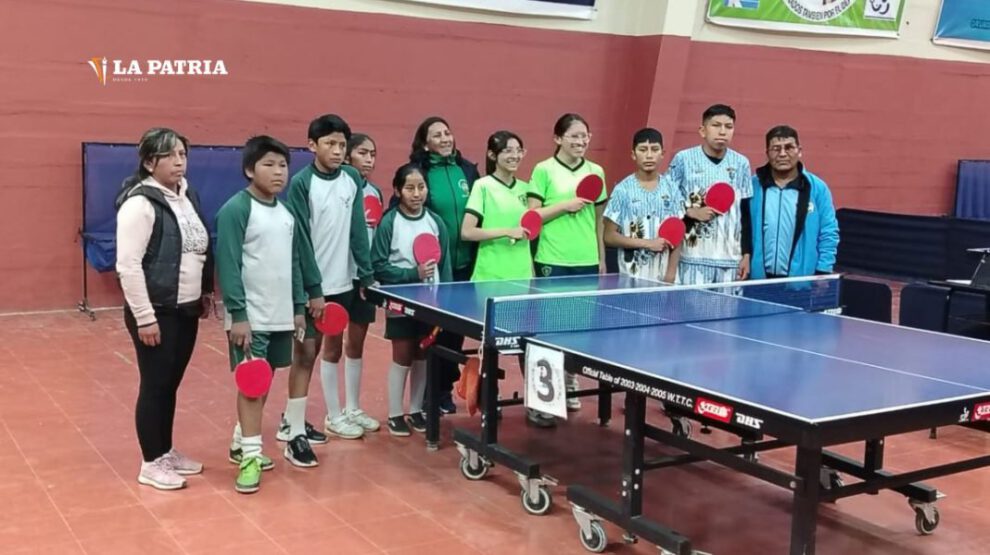 Tenis de mesa estudiantil en los Juegos Estudiantiles