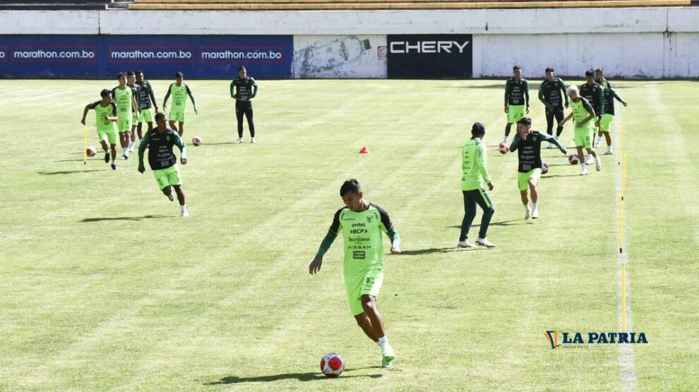 entrenamientos de la Verde