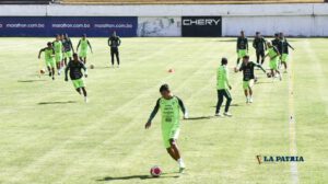 entrenamientos de la Verde