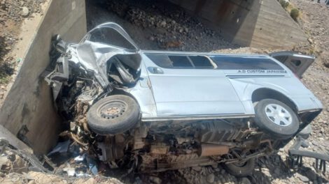 Trágico choque familiar en Challapata