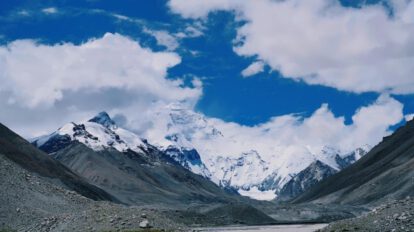 Erosión del monte Everest y su crecimiento