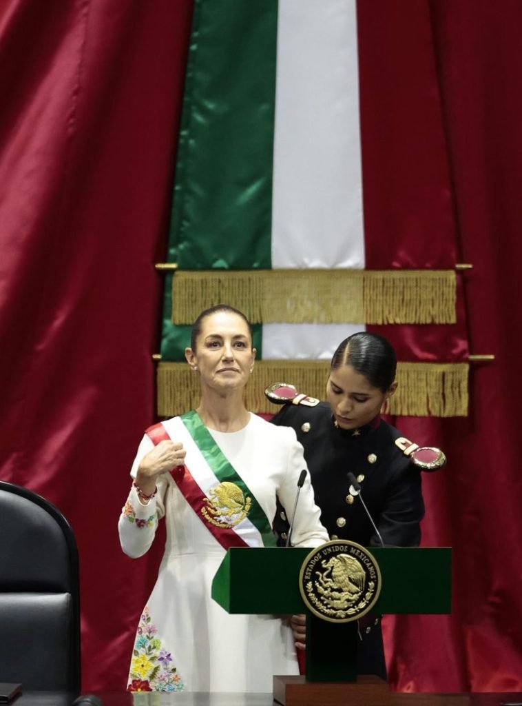 Claudia Sheinbaum asume la presidencia de México