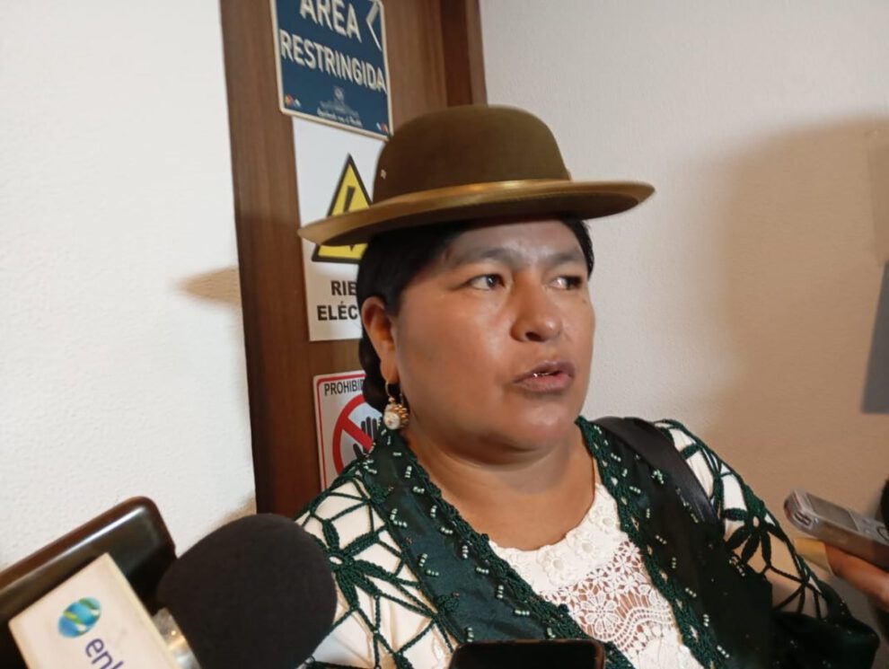 Simona Quispe anuncia acciones legales contra Luis Arce por bloqueos de crédito en Bolivia