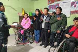 Roberto Auca Martínez asume la presidencia de la Asociación Departamental del Deporte Integrado de Oruro