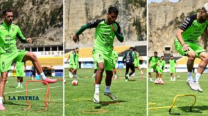 La Verde se prepara para el partido contra Colombia