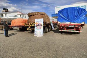 Incautación de contrabando de alimentos y carburantes