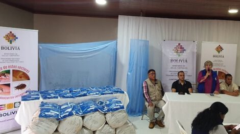 Distribución de mosquiteros para combatir la malaria