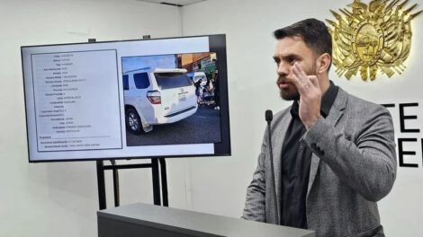 Evo Morales vehículo narcotráfico