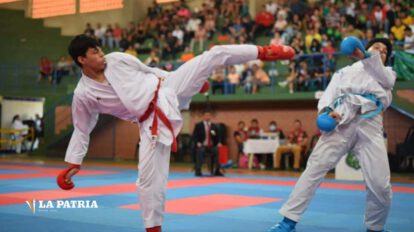 Grand Prix Nacional de karate en Santa Cruz