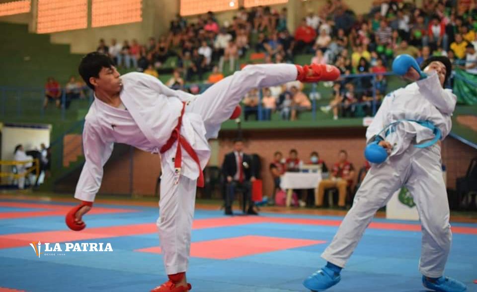 Grand Prix Nacional de karate en Santa Cruz