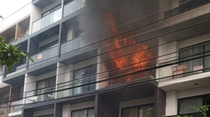Incendio en Equipetrol
