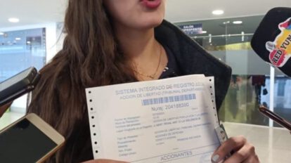 Acción de libertad para exlíderes de oposición presentada por Luisa Nayar
