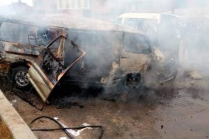 Accidente en carretera La Paz - Oruro