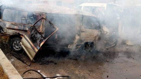 Accidente en carretera La Paz - Oruro