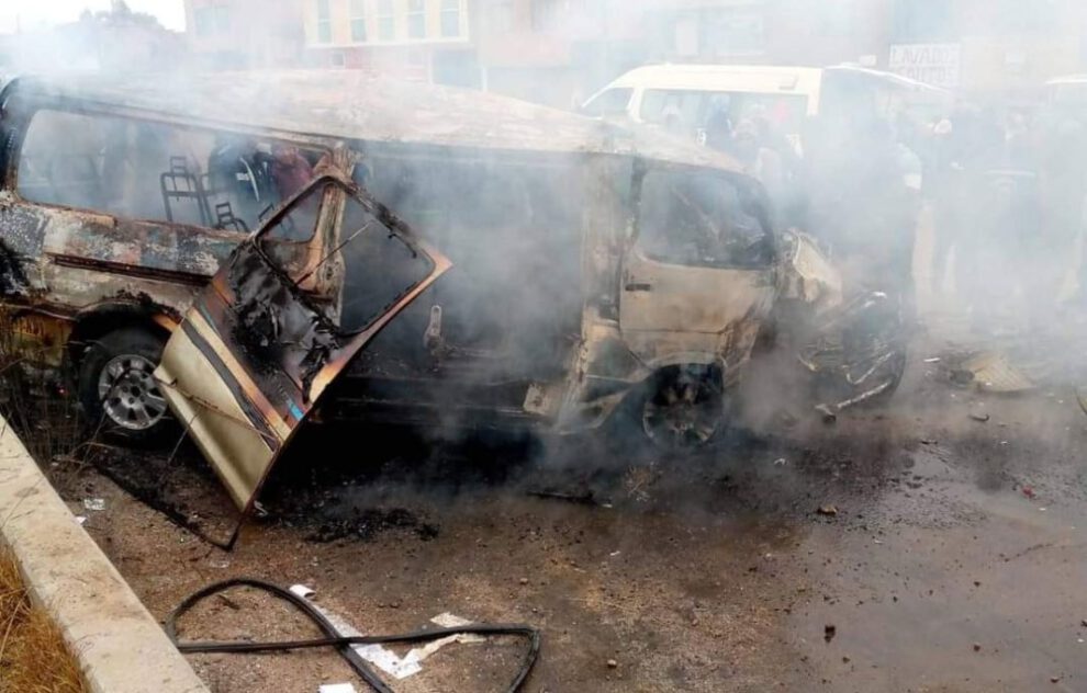 Accidente en carretera La Paz - Oruro