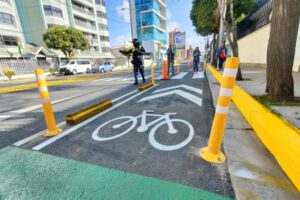 Ciclovía paralizada en La Paz