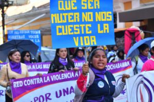 Feminicidios e infanticidios en Bolivia