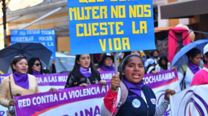 Feminicidios e infanticidios en Bolivia