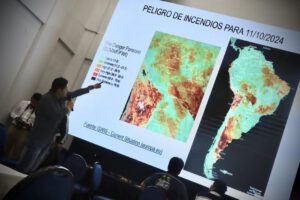 Incendios en Bolivia según el ministro de Medio Ambiente Alan Lisperguer