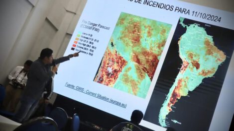 Incendios en Bolivia según el ministro de Medio Ambiente Alan Lisperguer