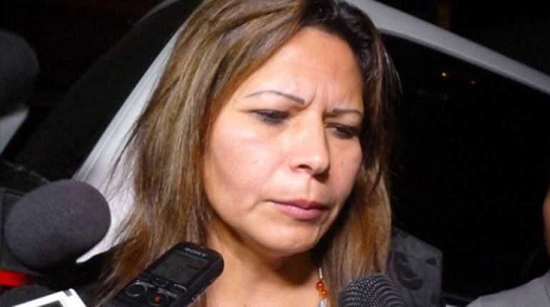 Sandra Gutiérrez fiscal Tarija