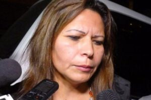 Sandra Gutiérrez fiscal Tarija