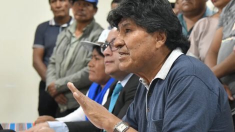 Evo Morales protección judicial ilegal