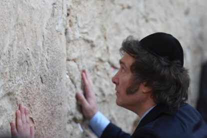 Milei clama por los rehenes argentinos en Gaza
