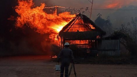 Pausa ambiental en Pando ante incendios
