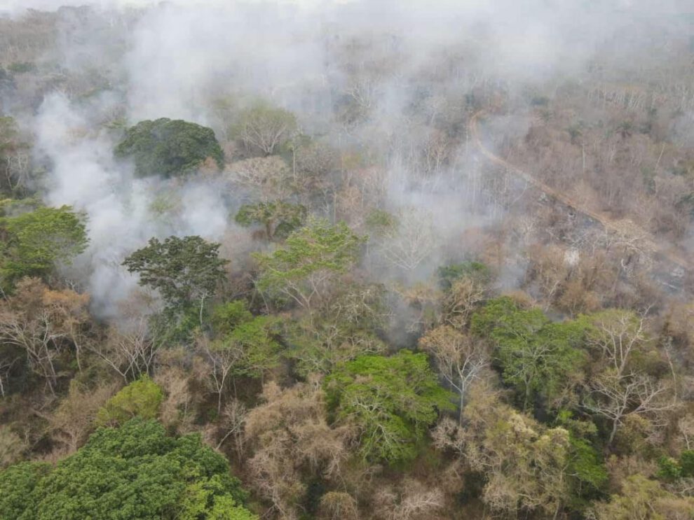 incendios forestales en Bolivia