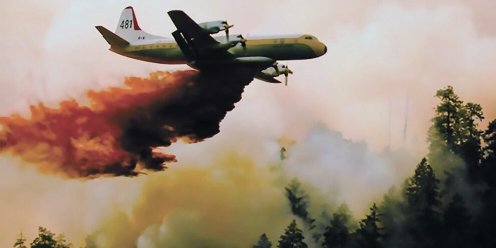 combate contra incendios forestales en Bolivia