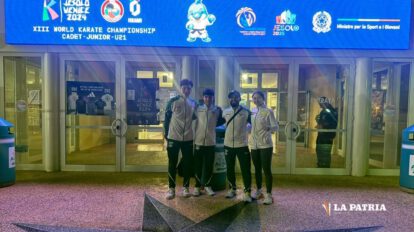 Bolivia asiste al Mundial de Karate