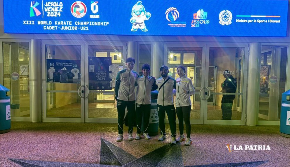 Bolivia asiste al Mundial de Karate