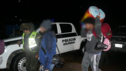 Traslado ilegal de extranjeros en Oruro