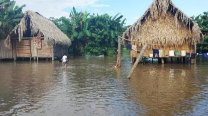 Alerta naranja por desbordes en ríos de Bolivia
