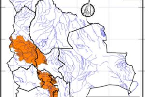 Alerta hidrológica naranja en Bolivia por posibles desbordes en ríos