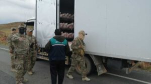 Imagen referencial sobre el contrabando de alimentos