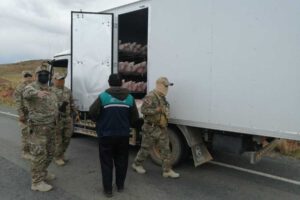 Imagen referencial sobre el contrabando de alimentos