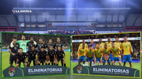 Eliminatorias Bolivia Colombia en El Alto