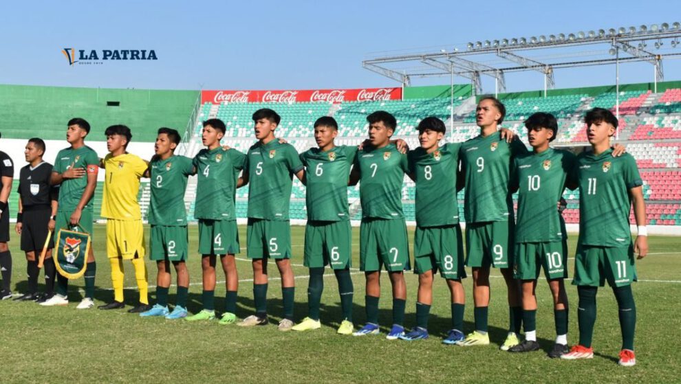 Selección boliviana Sub-15 logra su primer triunfo en el torneo Sudamericano