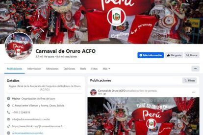 Ataque cibernético a ACFO y Morenada Central Oruro