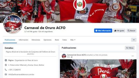 Ataque cibernético a ACFO y Morenada Central Oruro