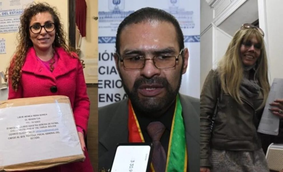 Fiscal General del Estado: Jhimmy Almanza, Cintia Soto y Ruddy Flores se quedan fuera del proceso de preselección