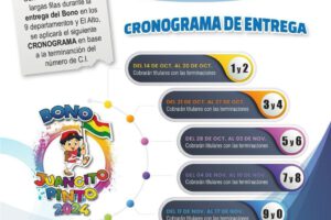 Bono Juancito Pinto para estudiantes en Bolivia