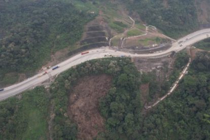 Doble Vía El Sillar alcanzará su rehabilitación total a fin de mes
